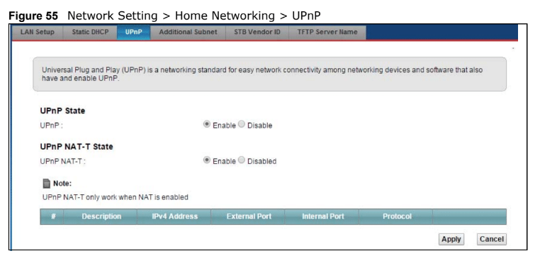 Enable UPnP