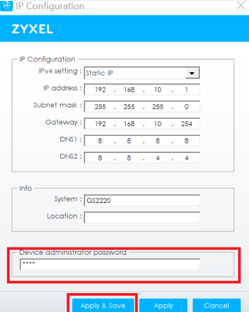 password