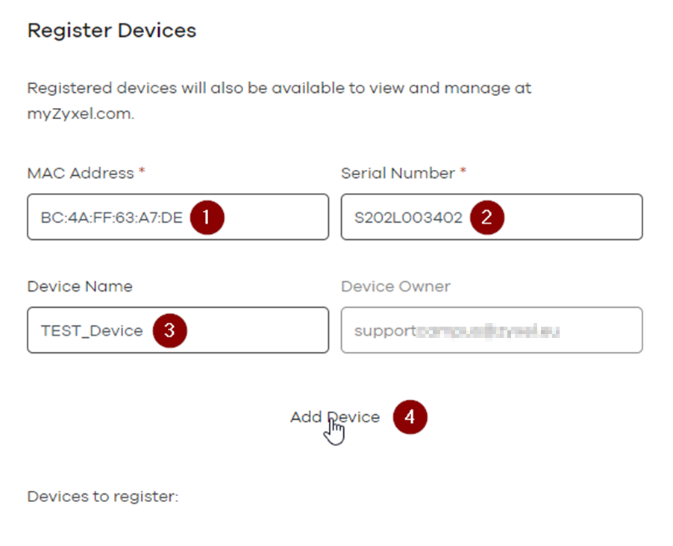 Add Device