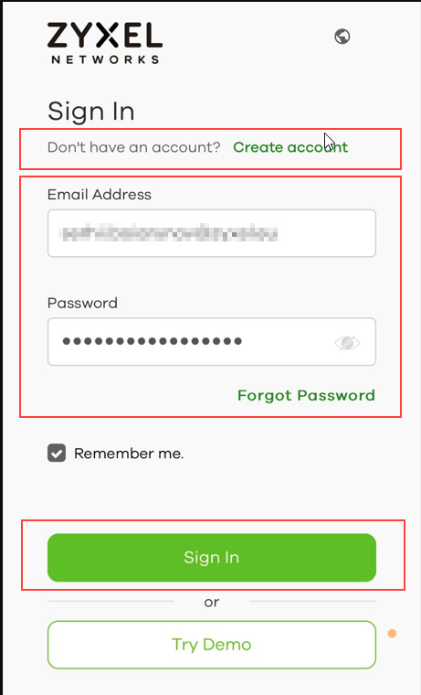 Mobile app easy installation screen