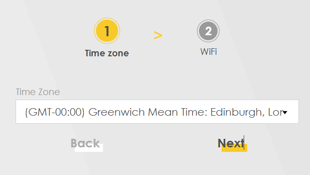 basic device settings