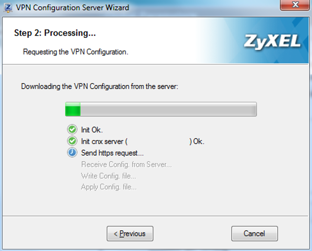 configuration vpn routeur zyxel