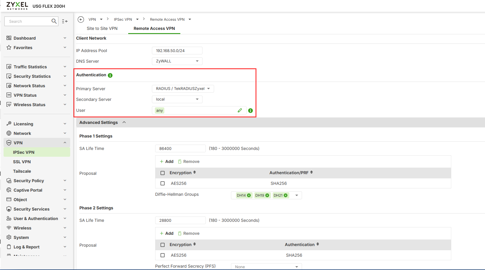  Remote Access VPN